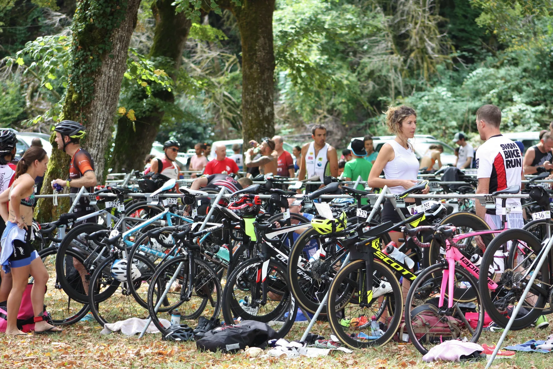 épreuve vélo triathlon de vouglans